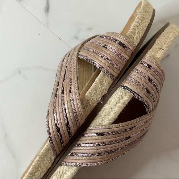 Blowfish Criss Cross Slides 8 Espadrilles - Picture 7 of 9